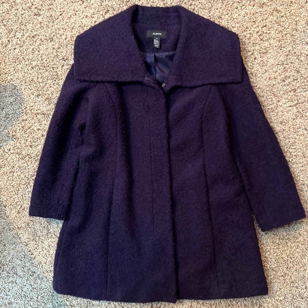 Women’s, Alfani jacket, plum color, size 12